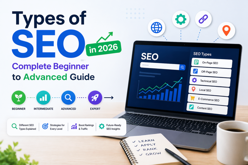 Types of SEO in 2026