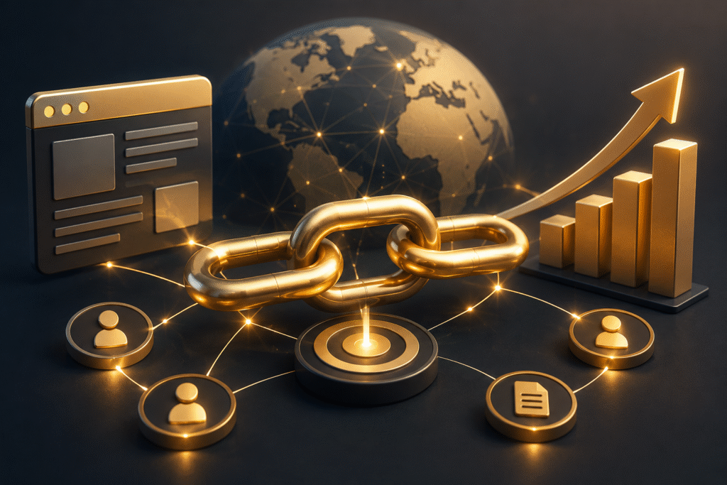Strong Backlinks & Improve Domain Rating