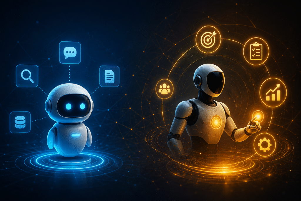 what is difference between ai agent and agentic AI
