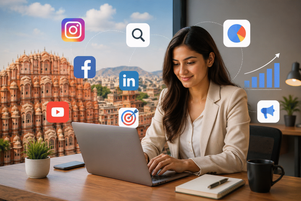Exploring digital marketing jobs in Jaipur? See roles, skills, and salary ranges, then get trained locally with placement support.