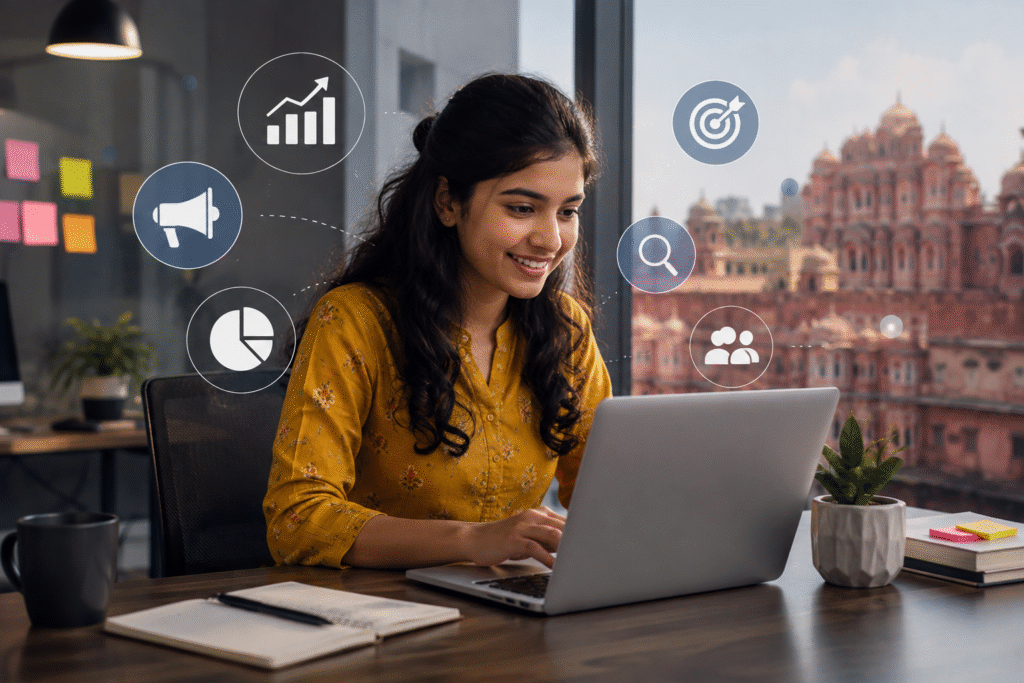 digital marketing internship in Jaipur