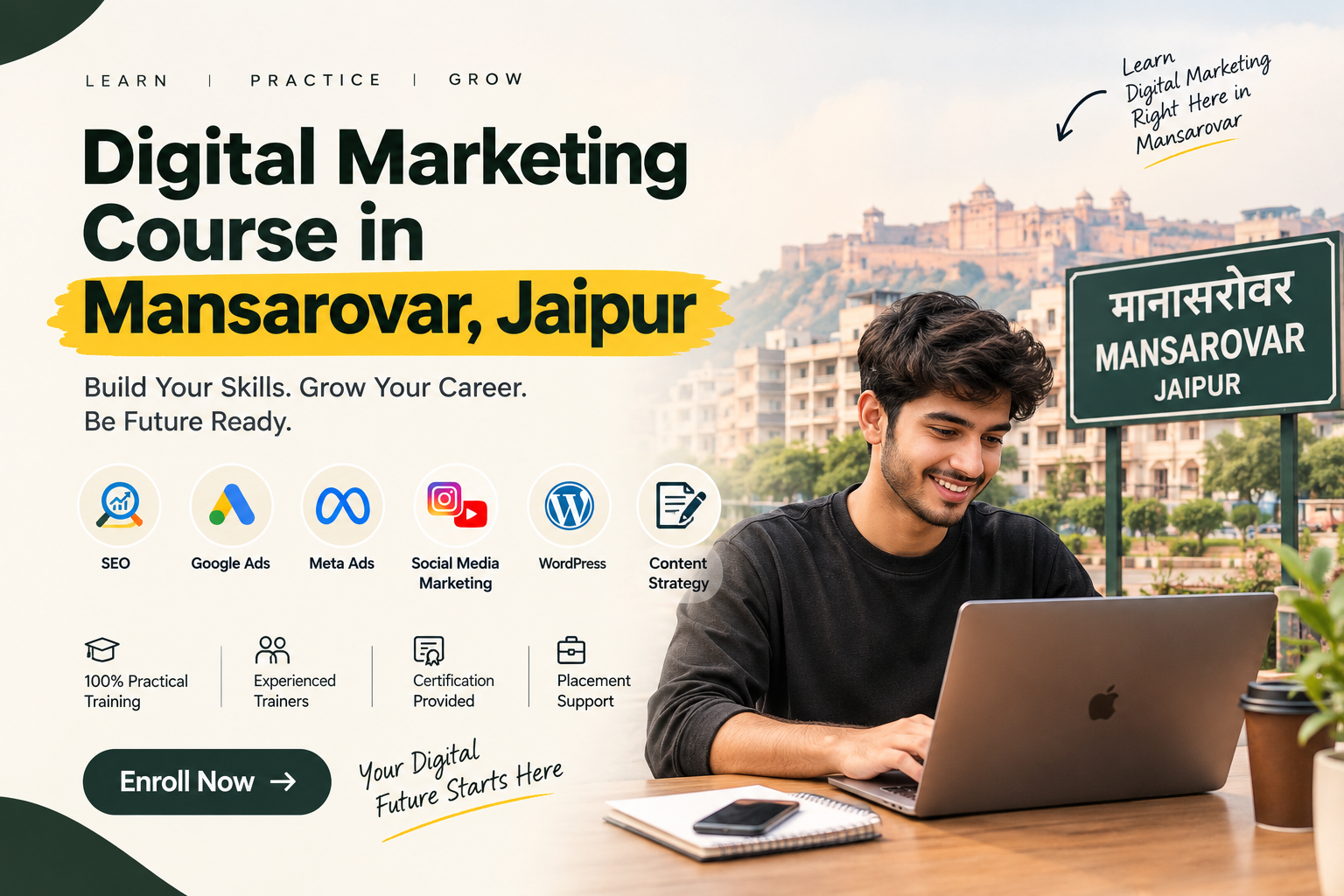 Digital Marketing Course in Mansarovar, Jaipur